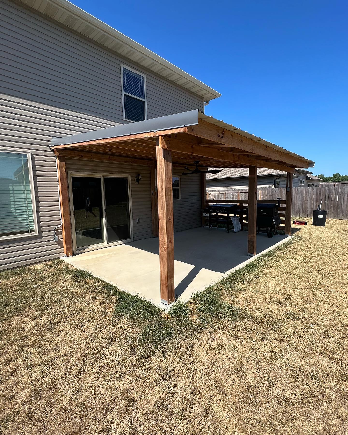 Covered Back Patio